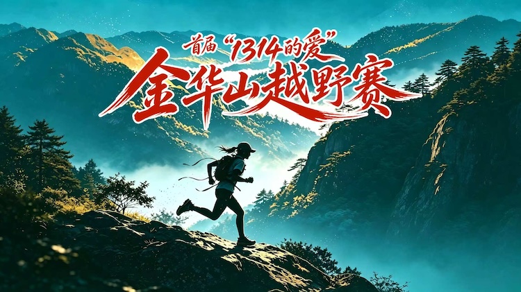 首届“1314的爱”金华山越野赛